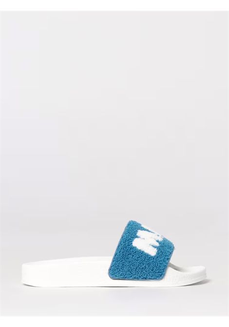 Ciabatta con logo MARNI KIDS | 79599AZZURRO